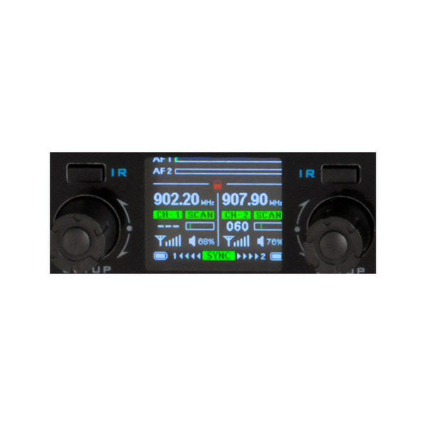PROFESSIONAL DIGITAL UHF PLL WIRELESS MIC SYSTEM WITH SIXTEEN HANDHELD VOCAL MICROPHONES